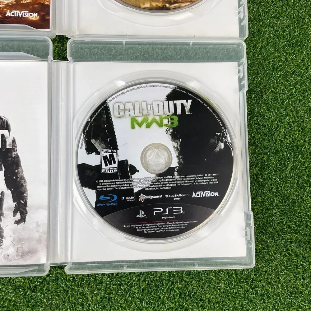 Call Of Duty Lot PS3 Games Black Ops Modern Warfare 2 & 3